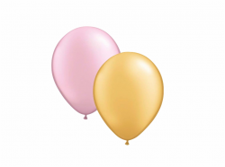 Svg Royalty Free Download Gold Balloon Png - 3 Balloons Pink ...
