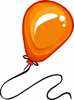 Orange Balloon Clipart | Free download best Orange Balloon Clipart ...