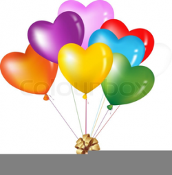 Heart Shaped Balloons Clipart | Free Images at Clker.com ...