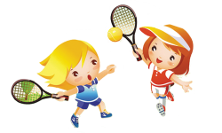 Tennis Girl Play Child Clip art - Tennis,Cartoon,Image 1000*600 ...