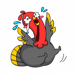 Turkey Rooster Thanksgiving Clip art - Hand-painted Thanksgiving cry ...