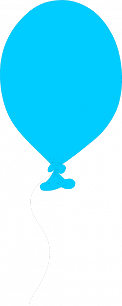 Balloon | Free Stock Photo | Illustration of a blue balloon | # 7587