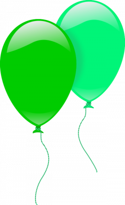 Green Balloons Clipart – paberish.me
