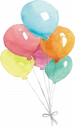 Balloon Watercolor painting - Watercolor balloon 1575*2662 ...