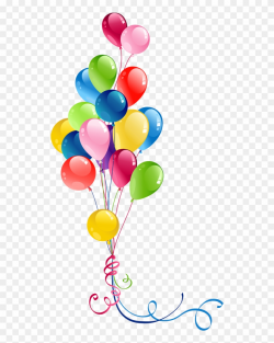 Transparent Bunch Balloons Clipart - Balloon Png (#2936 ...