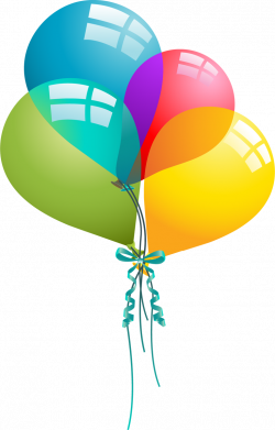 Birthday balloons free birthday balloon clip art clipart 8 - Clipartix