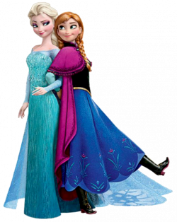Frozen: Ana and Elsa Clip Art. | Oh My Fiesta! in english