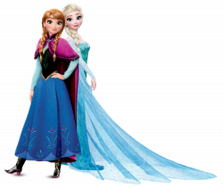 Anna and Elsa Frozen Transparent PNG Image | png | Pinterest | Elsa ...