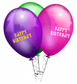 Happy Birthday Balloons PNG Transparent Images | PNG All
