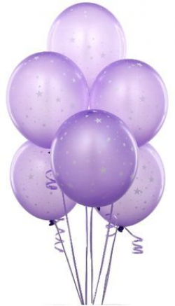 Transparent Balloons Purple Clipart | Beverages | Purple ...