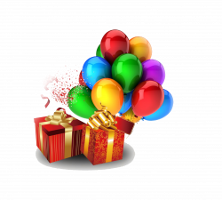 Balloon Birthday Party Clip art - Simple hot air balloon gift 2208 ...