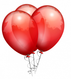 Red Balloons | Free Images at Clker.com - vector clip art online ...
