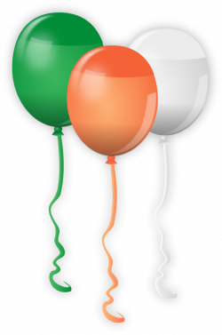 OnlineLabels Clip Art - St.Patricks - Balloons