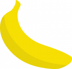 A big banana drawing free image