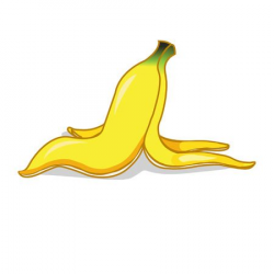 Banana skin clipart » Clipart Portal