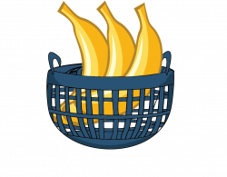 Basket Clipart banana - Free Clipart on Dumielauxepices.net