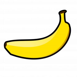 Banana Clipart Black And White | Clipart Panda - Free Clipart Images