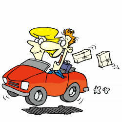 Cartoon Driving Clip art - Driving couples 1500*1501 transprent Png ...