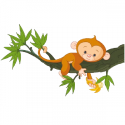 Cute Funny Cartoon Baby Monkey Clip Art Images. All Monkey Cartoon ...
