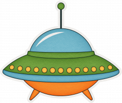 Cartoon Unidentified flying object Clip art - Colored cartoon UFO ...