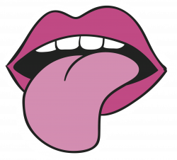 Sticker Clip art - An outstretched tongue 2458*2226 transprent Png ...