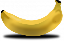 Banana clipart file tag list banana clip arts svg file - Clipartix