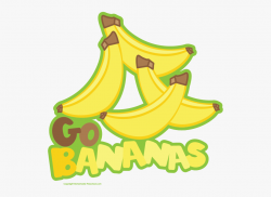 Free Monkey Clipart - Go Bananas Clipart #8996 - Free ...
