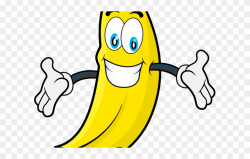 Banana Clipart Happy - Banana Clipart - Png Download ...