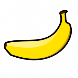 clipartist.net » Clip Art » banana SVG