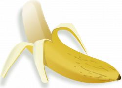 Public Domain Clip Art Image | Illustration of a banana | ID ...