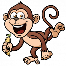 Cartoon Monkey Clip art - Banana monkey 1024*1024 transprent Png ...
