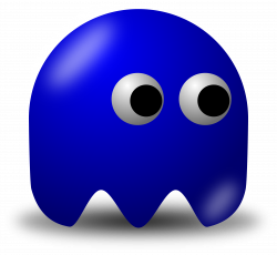 Pac-Man Games Video game Ghosts Clip art - Blue Alien Cliparts 3200 ...