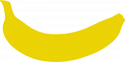 Banana Silhouette at GetDrawings.com | Free for personal use Banana ...