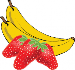 Strawberry Banana - ToucanDesigns - Digital Art, Food ...