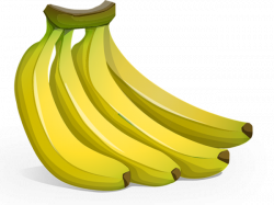 Banana clip art | Nice Coloring Pages for Kids