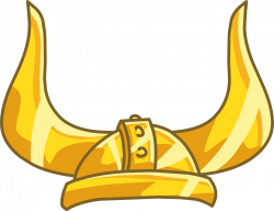 Image - Solid Gold Viking Helmet clothing icon ID 1734.PNG | Club ...