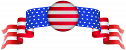 USA Banner PNG Clip Art Image | Gallery Yopriceville - High-Quality ...