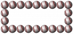 28+ Collection of Free Baseball Clipart Borders | High quality, free ...
