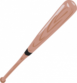 Free Stock Photo: Illustration of a baseball bat | Transparent ...