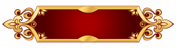 Decorative Banner Transparent PNG Picture | Gallery Yopriceville ...
