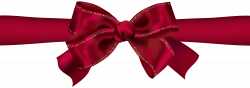 Beautiful Red Bow PNG Clip Art Image | Gallery Yopriceville - High ...