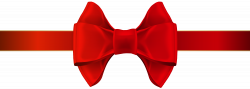 Red Bow PNG Clip Art Image | Gallery Yopriceville - High-Quality ...