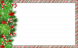 Christmas PNG Photo Frame with Candy Canes | Gallery Yopriceville ...