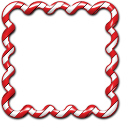 Candy Cane clipart boarder - Pencil and in color candy cane clipart ...