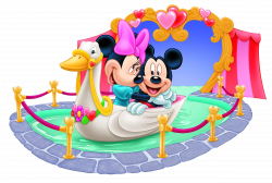 Mickey and Minnie Mouse Tunnel of Love PNG Clipart Image | Gallery ...