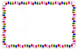 Blinking Christmas Tree Clipart - Clipart Kid | Page borders ...