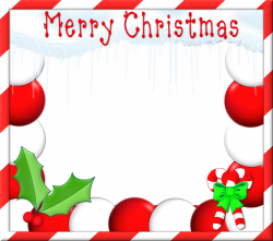 28+ Collection of Free Christmas Clipart Frames | High quality, free ...
