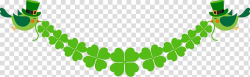 Saint Patricks Day Luck Clover , Spring Clover Banner ...