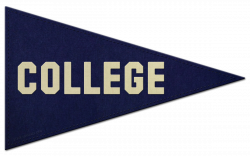 28+ Collection of College Pennant Clipart | High quality, free ...