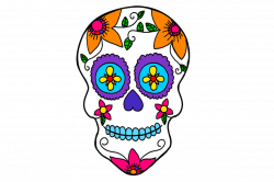 Mexico Day of the Dead Calavera Sugar Skulls Dia de los Muertos Clip ...